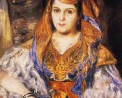 皮埃尔奥古斯特雷诺阿 - Madame Stora in Algerian Dress